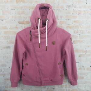 Wanakome Athena Coral Pink Full-Zip Hoodie Women's XL Soft Comfortable Warm